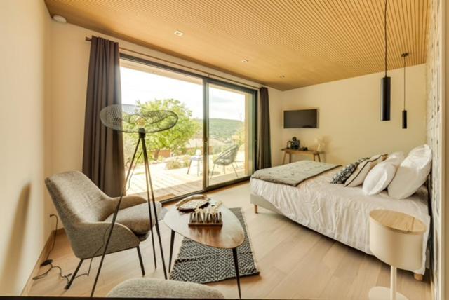 Chambre Lit King-Size - Vue sur Montagne
