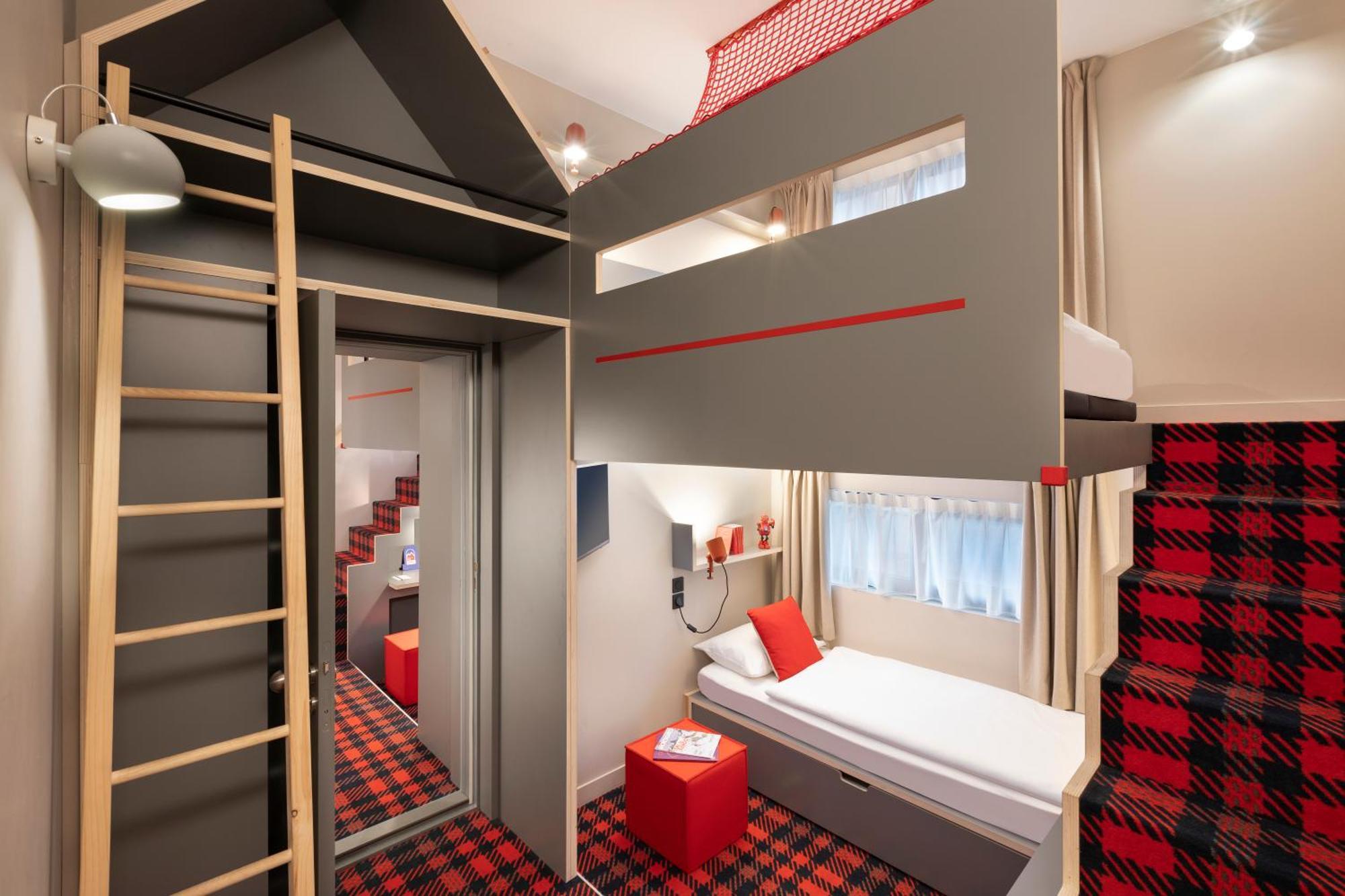 2 Chambres Doubles Communicantes avec Mezzanine