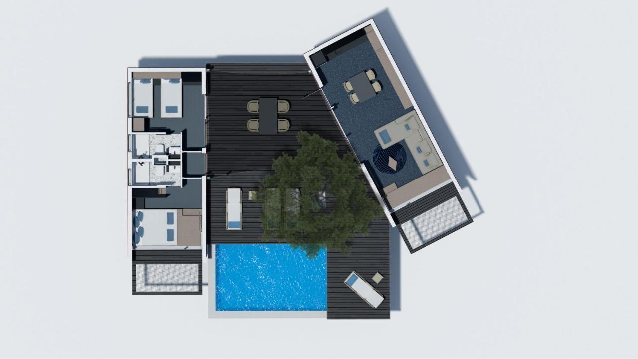 Maison de Vacances Familiale 2 Modules avec Piscine