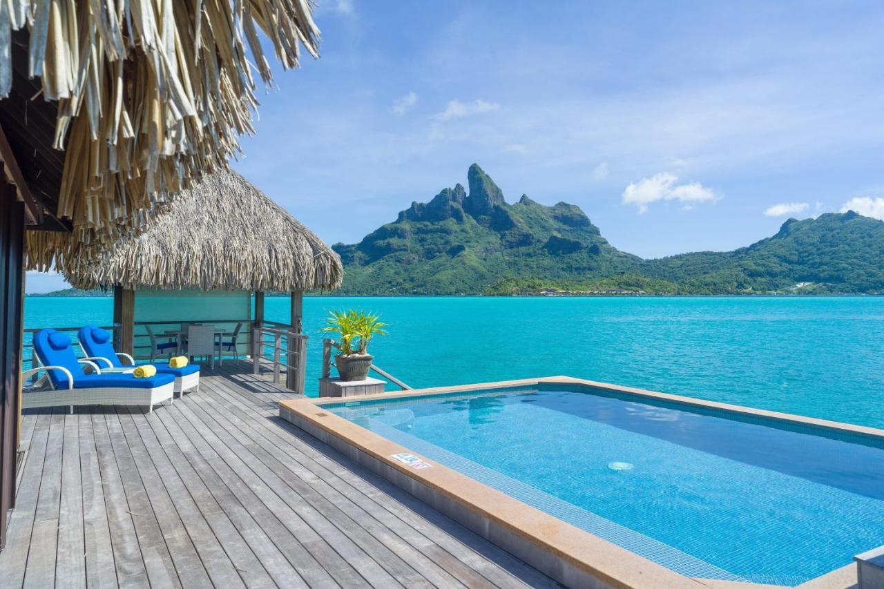Villa Royale 2 Chambres sur Pilotis avec Piscine - Vue sur Mont Otemanu
