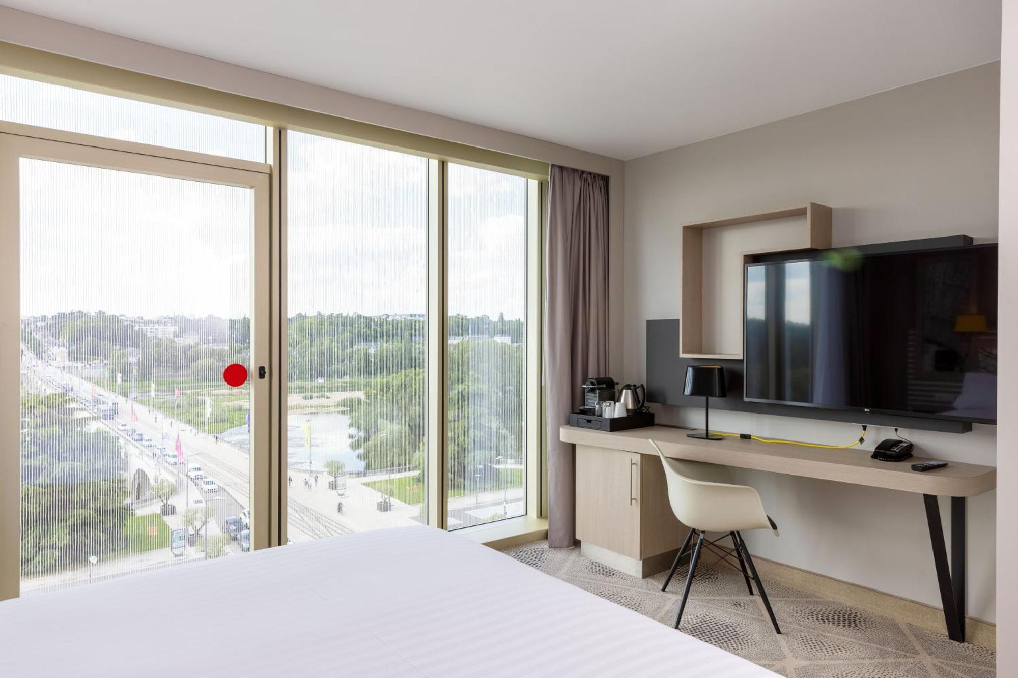Chambre Lit King-Size avec Vue