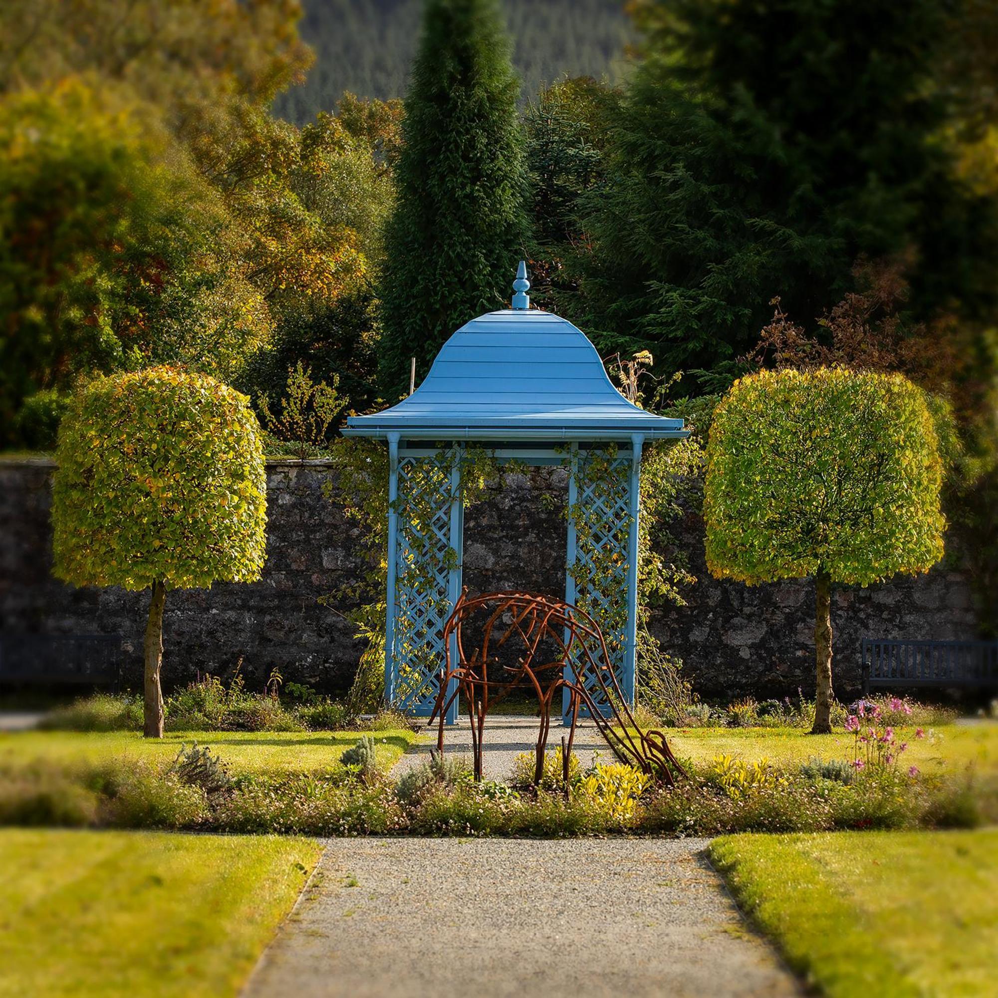 Small Walled Garden Room