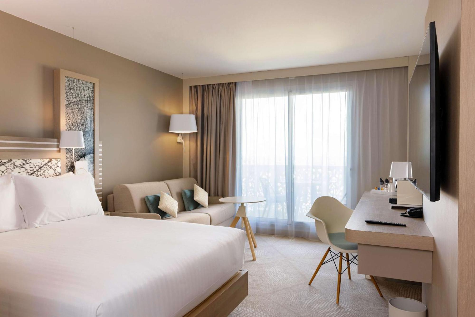 Twin Room Balcony Partial Sea View