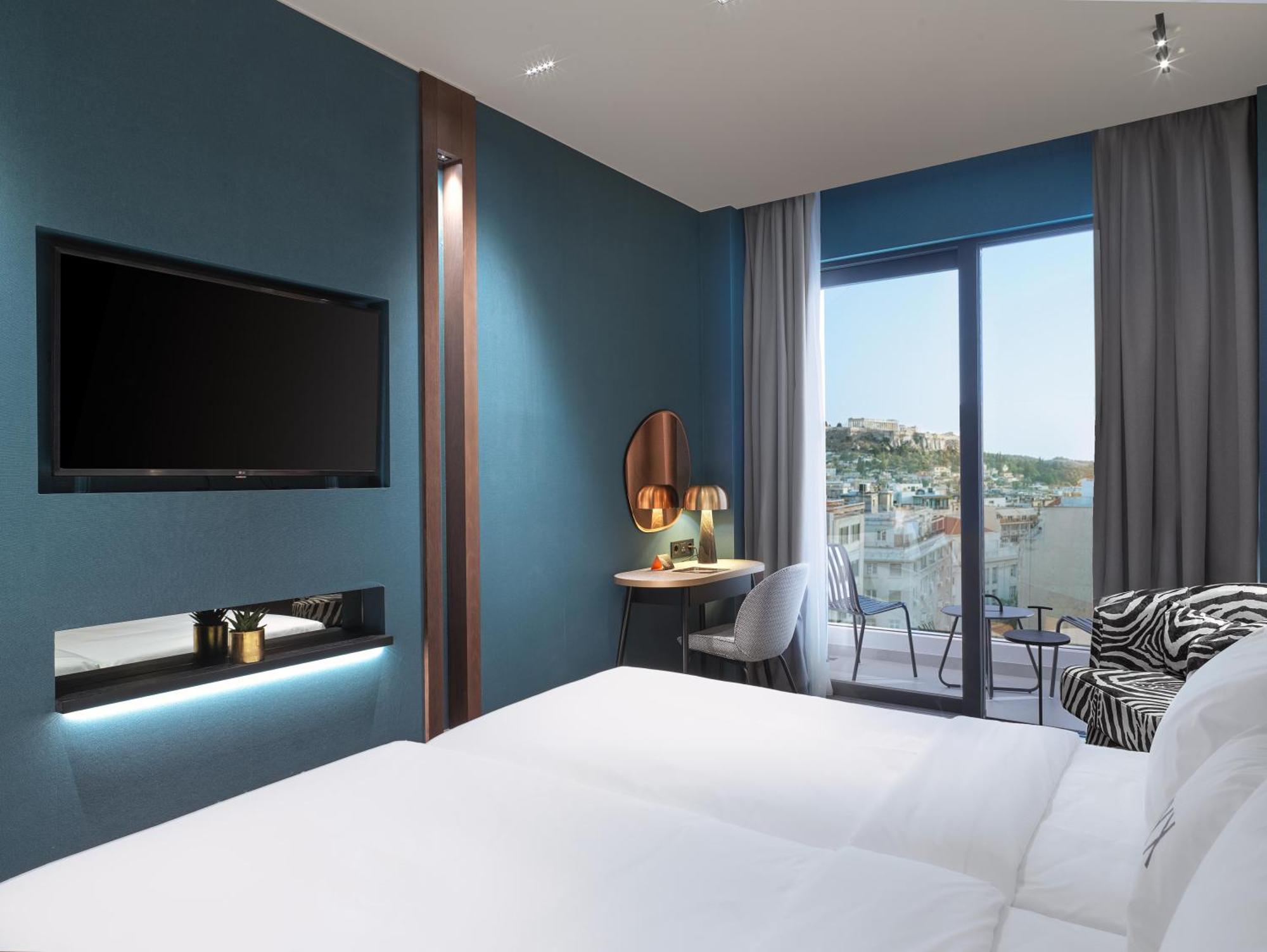 Chambre Deluxe Acropole avec Accès au Salon