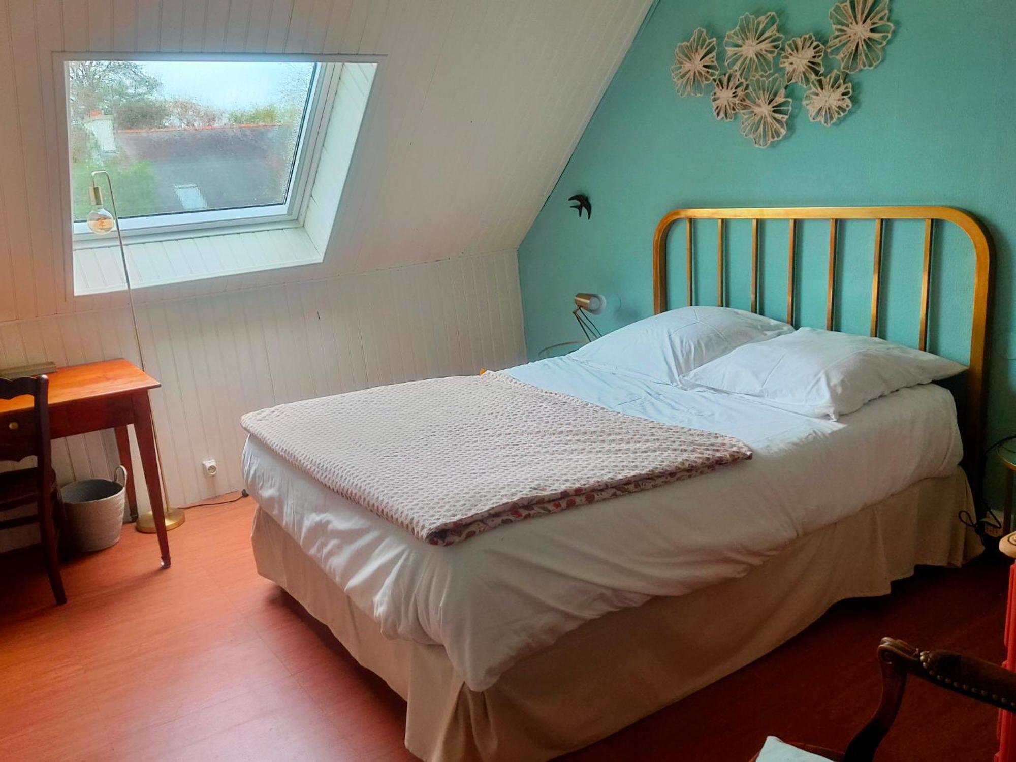 Chambre Double avec Salle de Bains Commune