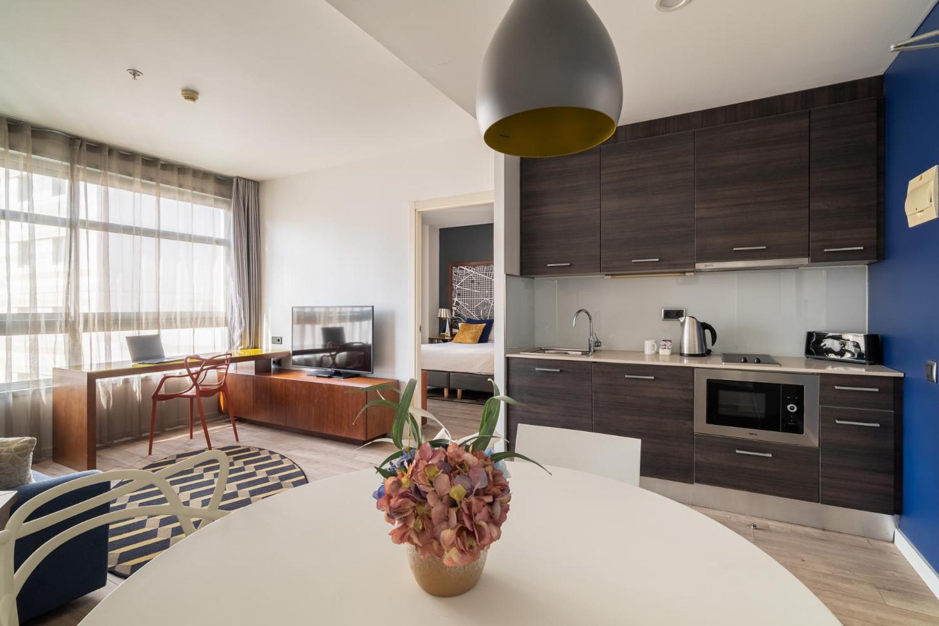 Deluxe One-Bedroom Apartment