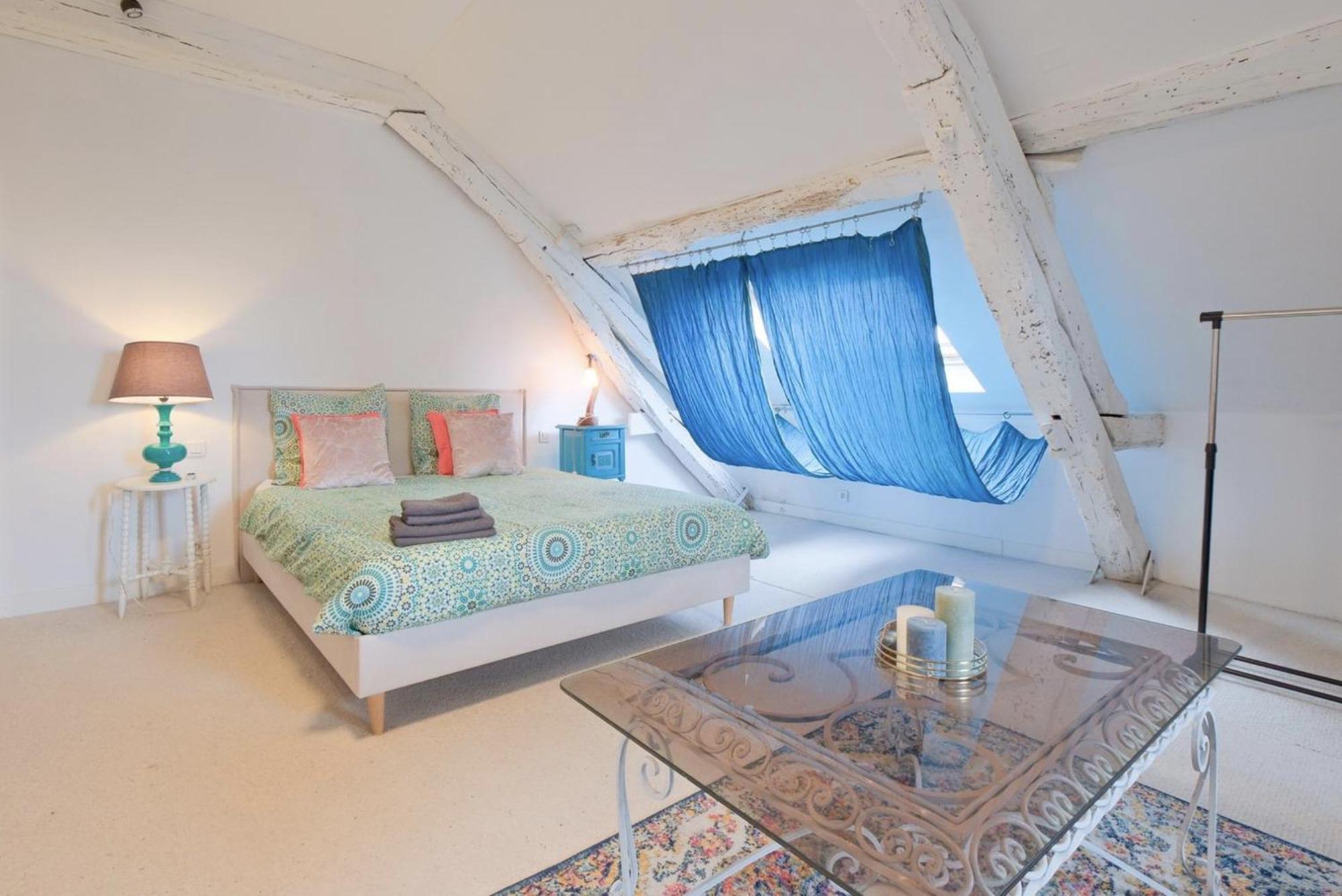 Chambre Double avec Salle de Bains Commune