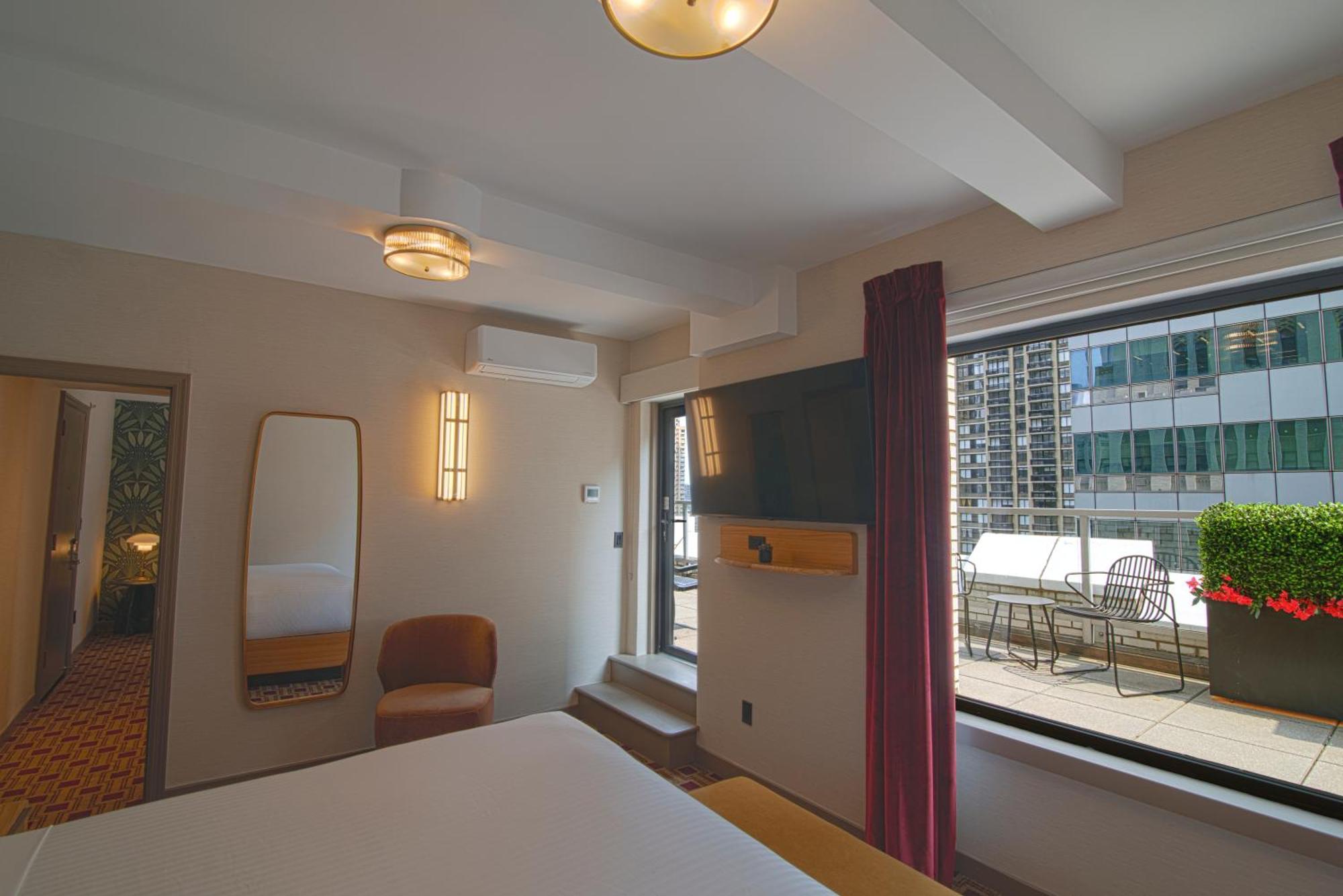 Suite Lit King-Size Marquise avec Terrasse
