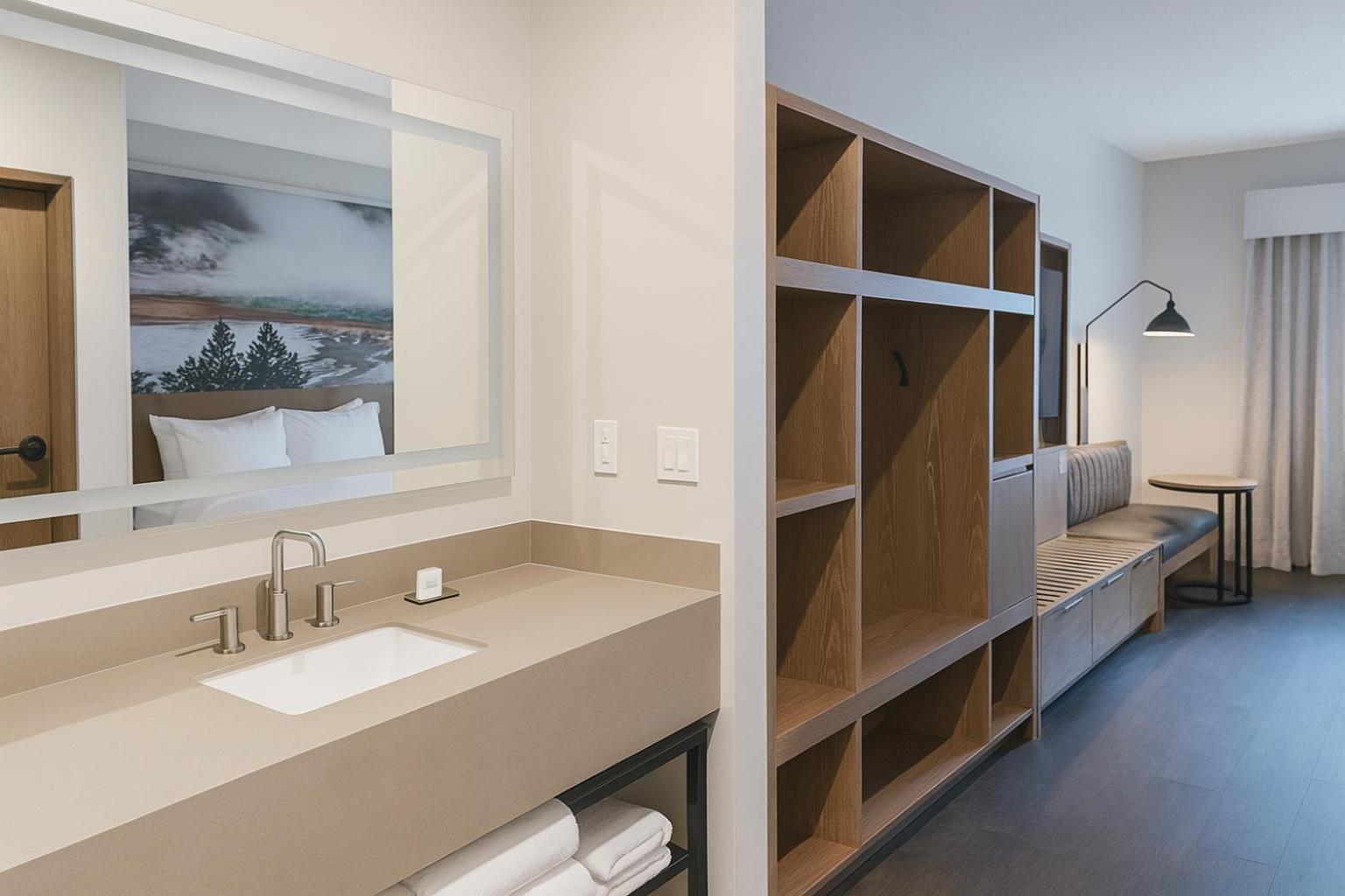 Chambre Lit Queen-Size avec Douche