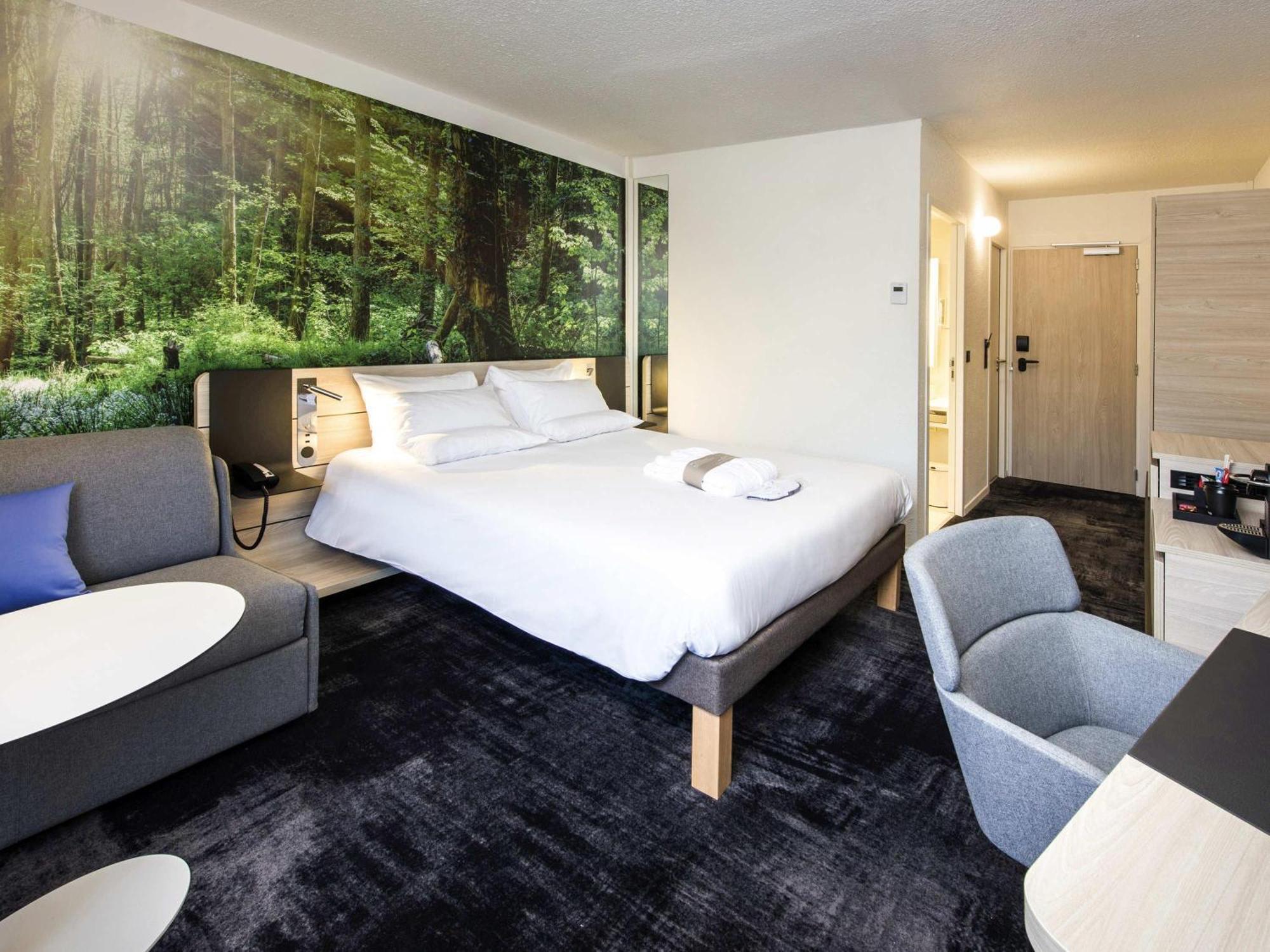 Chambre Lit Queen-Size Supérieure avec Canapé