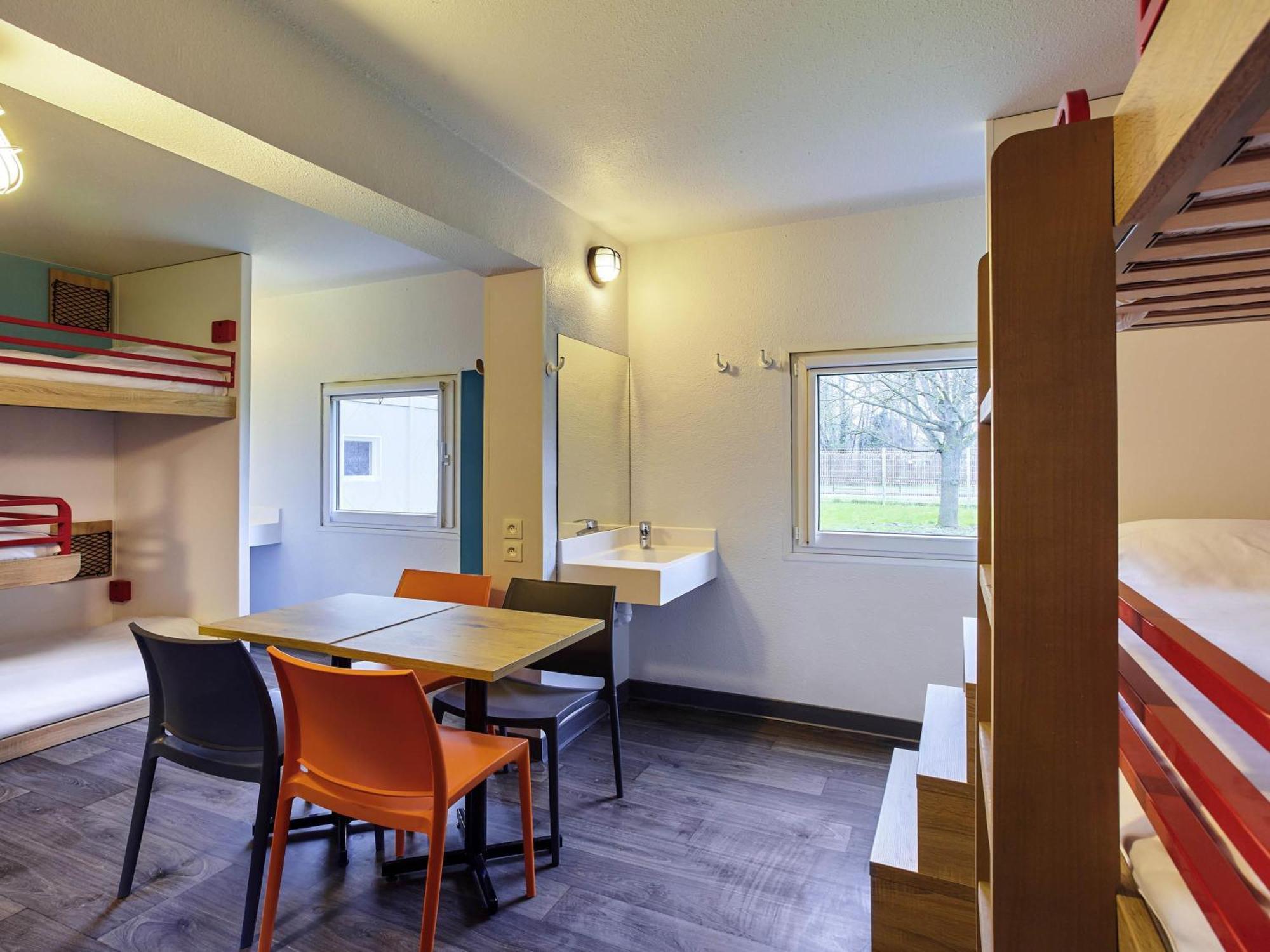 Bed in 6-Bed Male Dormitory Room