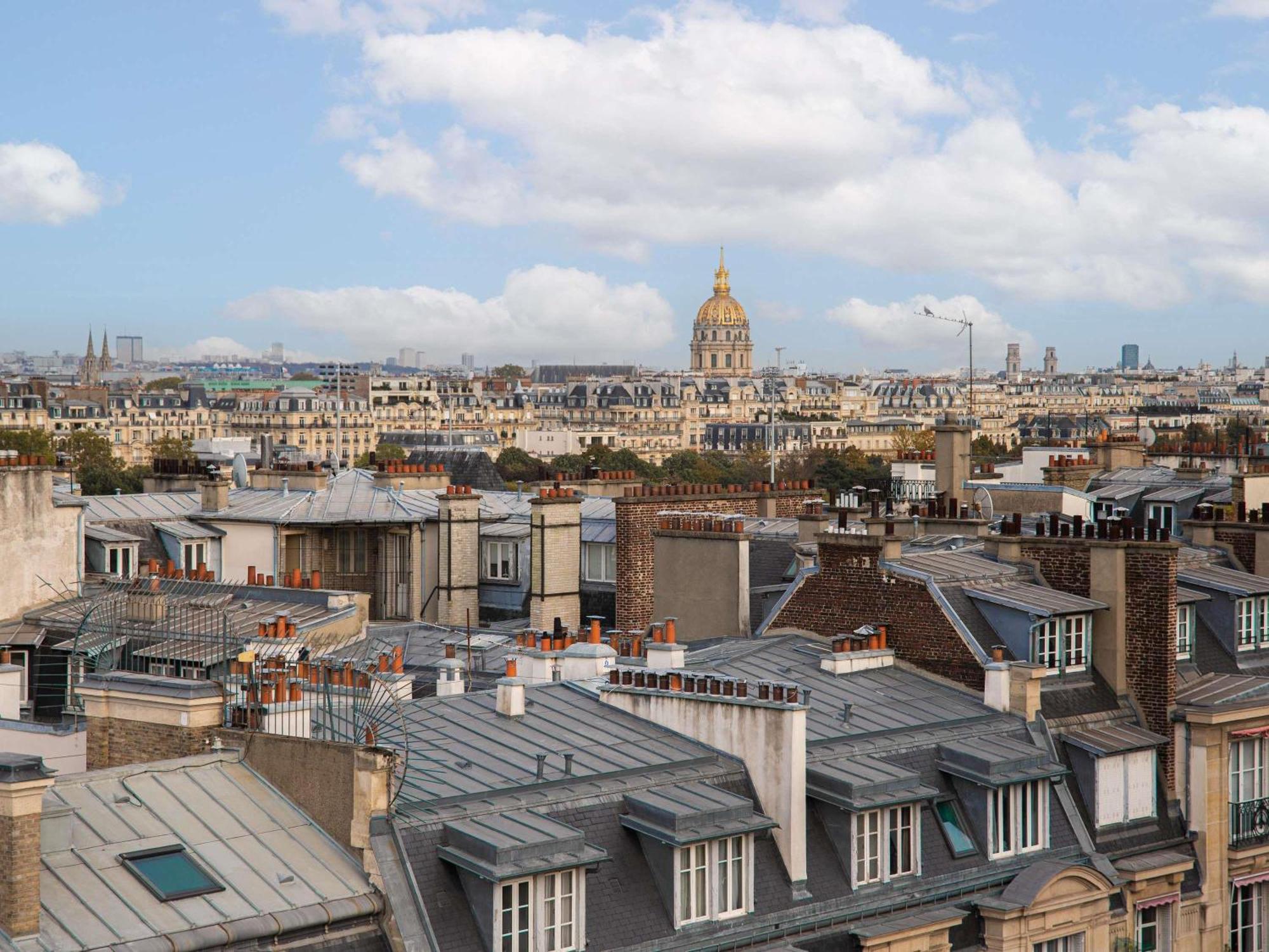 Penthouse Eiffel avec 1 Lit King-Size et Vue - Dernier Étage