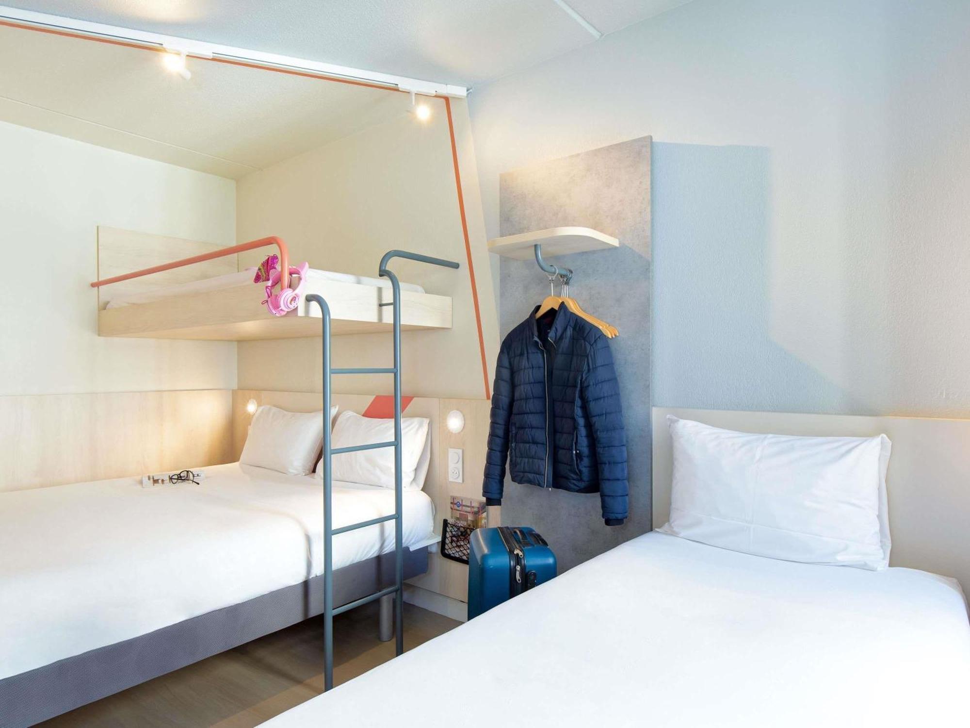 Family Room One Double Bed Two Single Beds