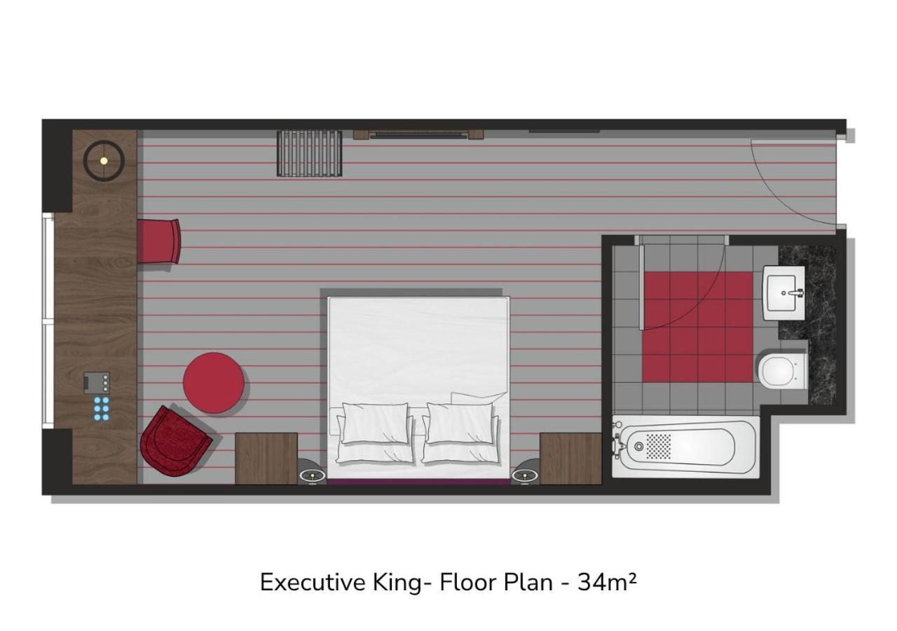Chambre Lit King-Size Exécutive