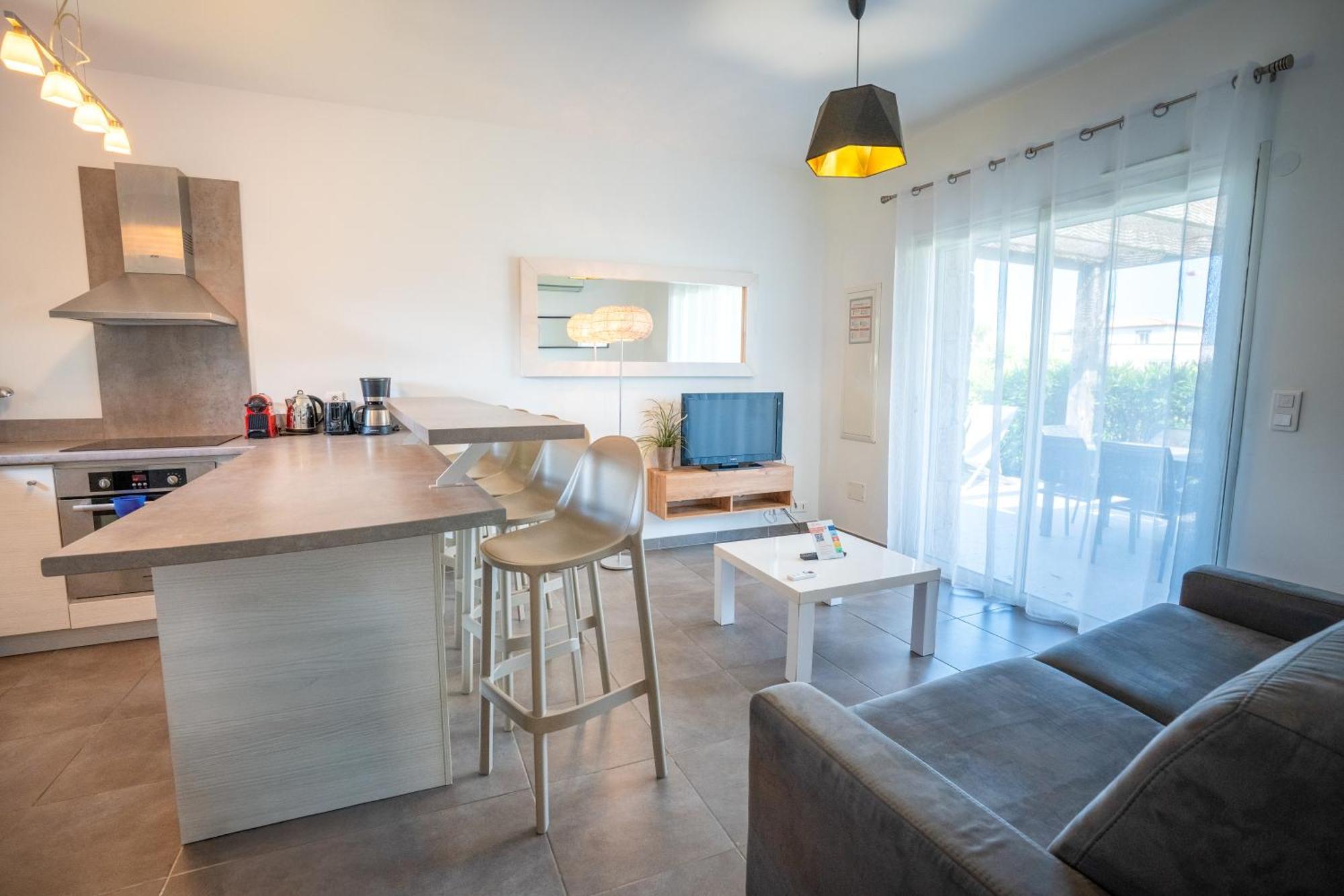 Two-Bedroom Apartment Air Conditioning Terrace