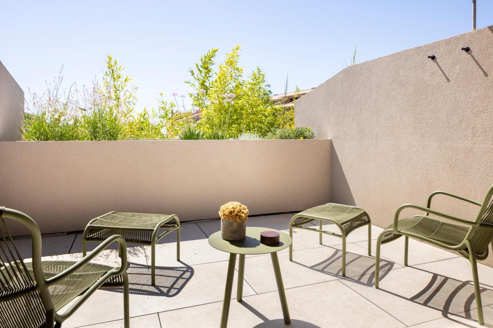 Club Double Room terrace