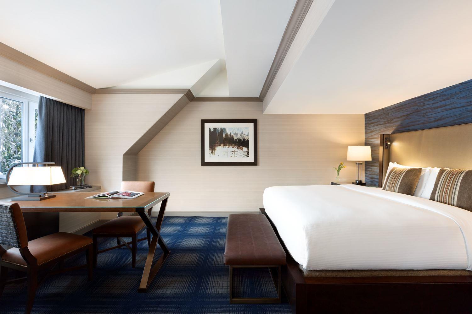 Suite Lit King-Size Alpine avec Vue