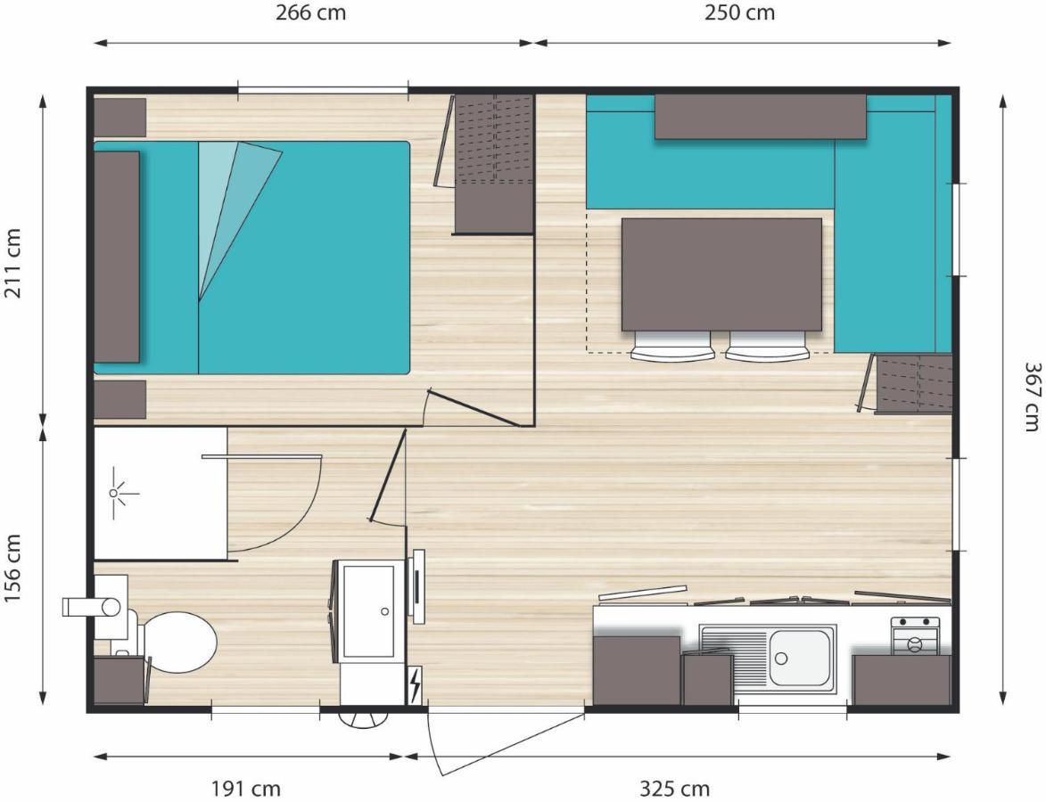 Mobile Home (3 adultes)