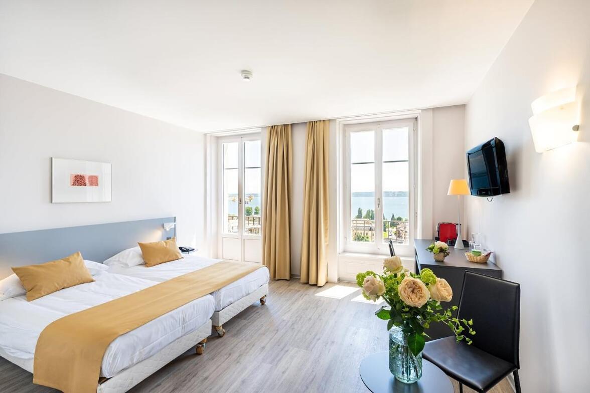 Chambre Lits Jumeaux avec Balcon et Vue sur le Lac