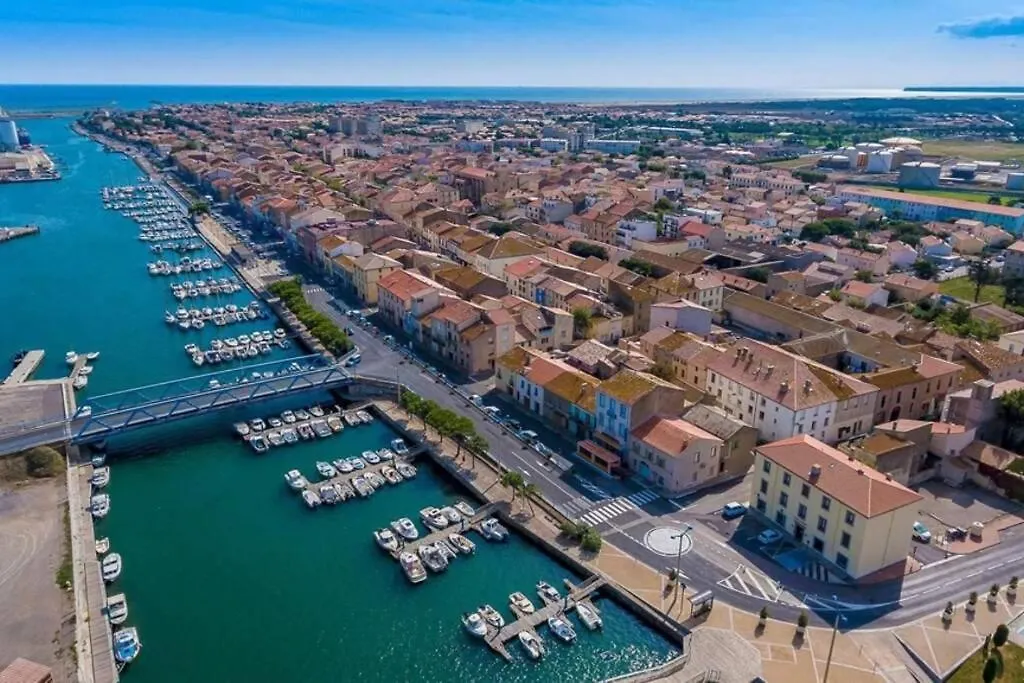 Appartement Climatisé Port La Nouvelle à 50 m de La Plage-1