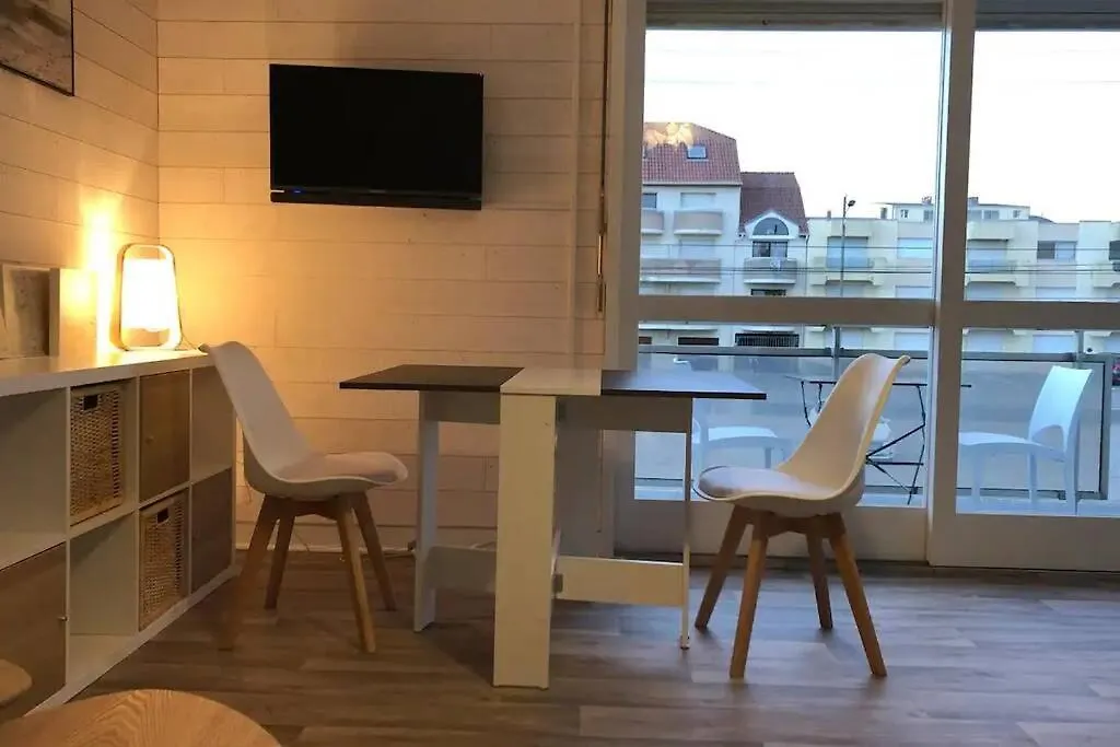 Studio, proche du Touquet, tout équipé à 100m de la plage-1