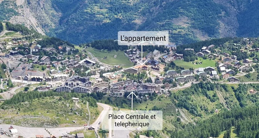 Appartement Auron 6 couchages-1