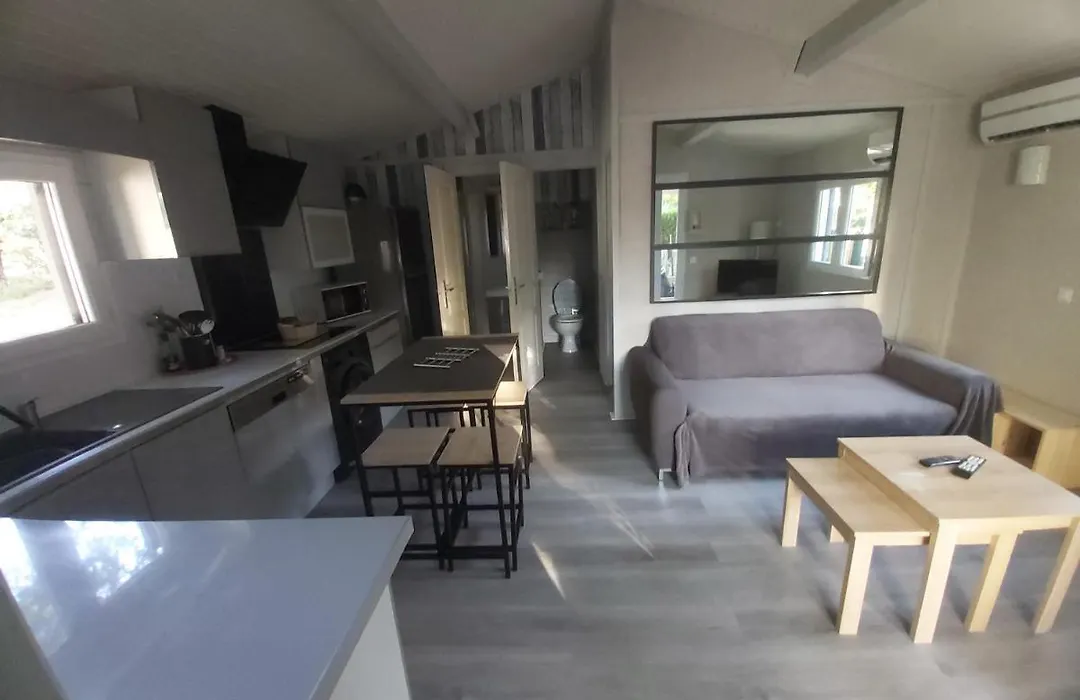 Chalet T3/clim/wifi/pkg/terrasse/15 min plages-1