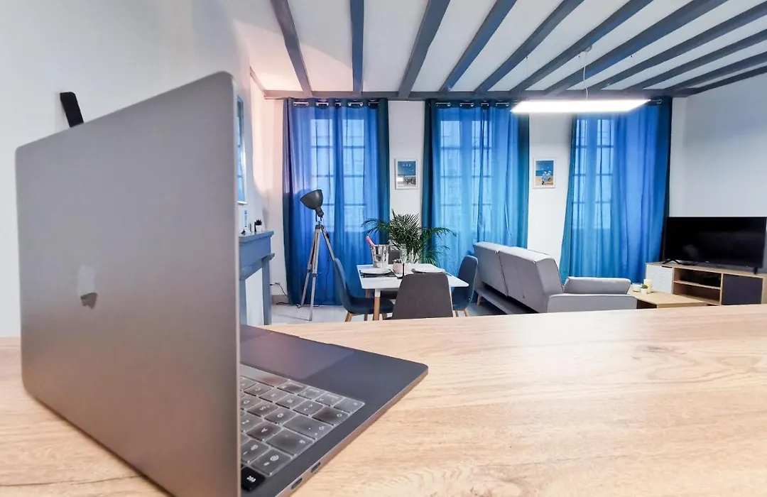 Appartement Ma Douce Charente - Superbe T3 Design Et Fonctionnel - Hyper Centre A Saintes-1