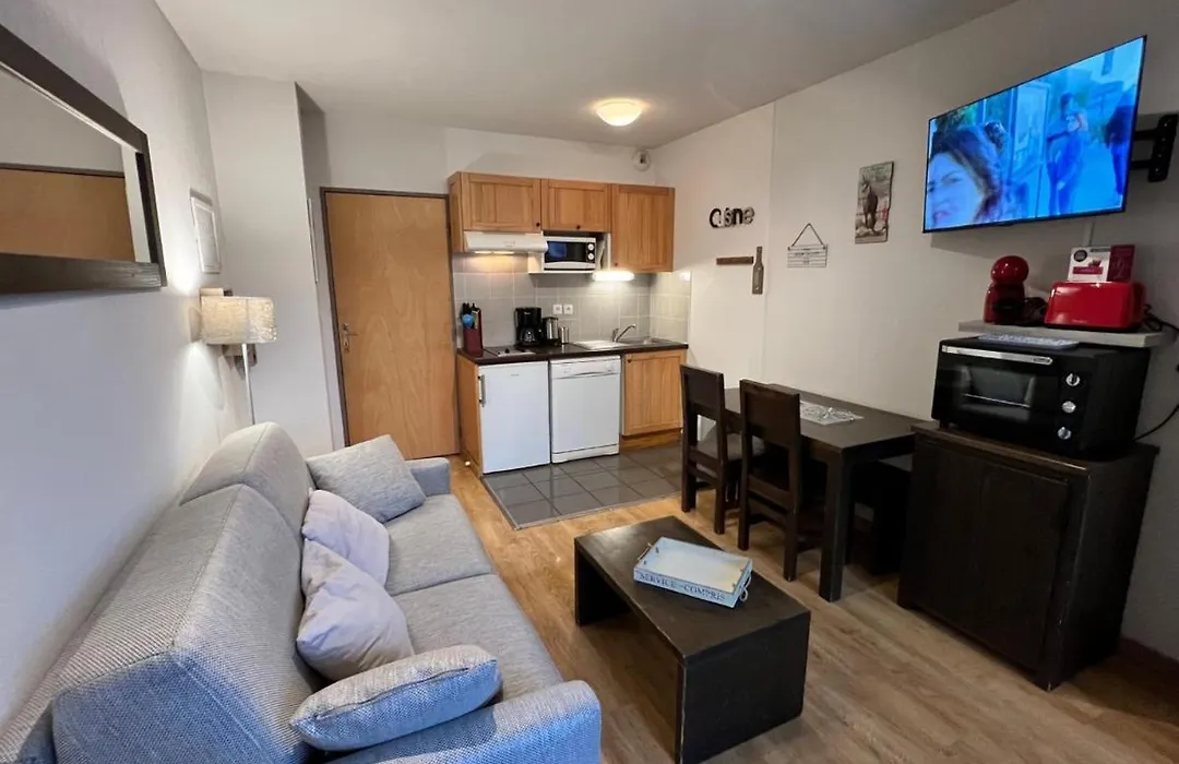 Appt Hyper-Centre Loudenvielle 4Pers Terrasse Sud Vue Montagne-1