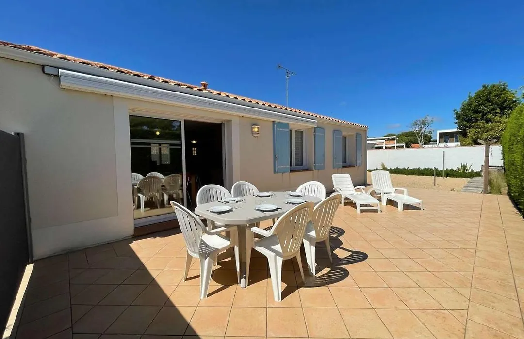 Maison récente 4 pièces près de l'océan, terrain clos, terrasse, barbecue, 8 couchages, ménage inclus - FR-1-224C-119-1