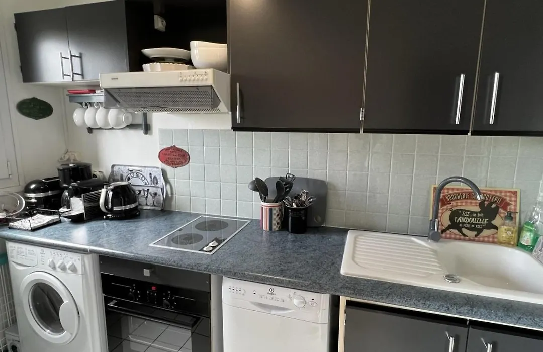 Appartement 2 Pieces Avec Balcon, Ascenseur, Cuisine Equipee - Cabourg - Fr-1-487-340-1