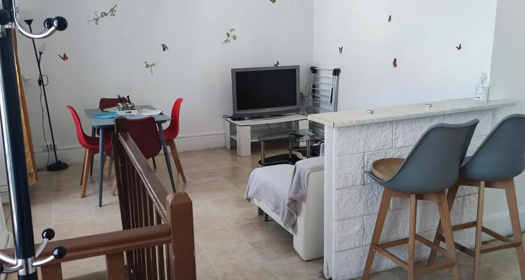 Appartement duplex F2 tout confort proche centre ville avec parking gratuit-1