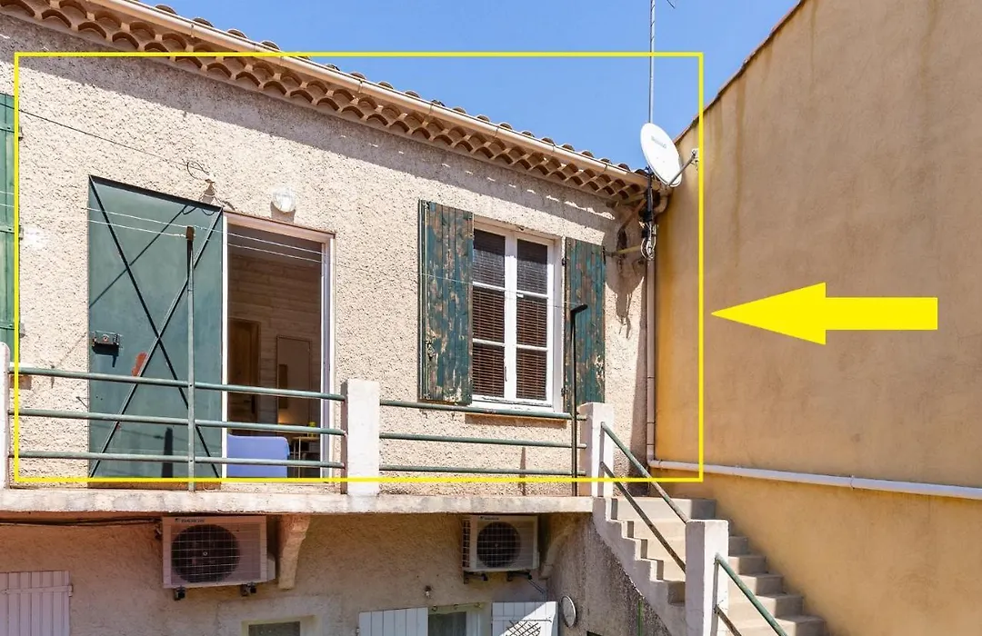 Soleil En Ville - Coeur De Ville, Climatisatise Et Au Calme Plein Sud A 300 M Du Port Vieux-1