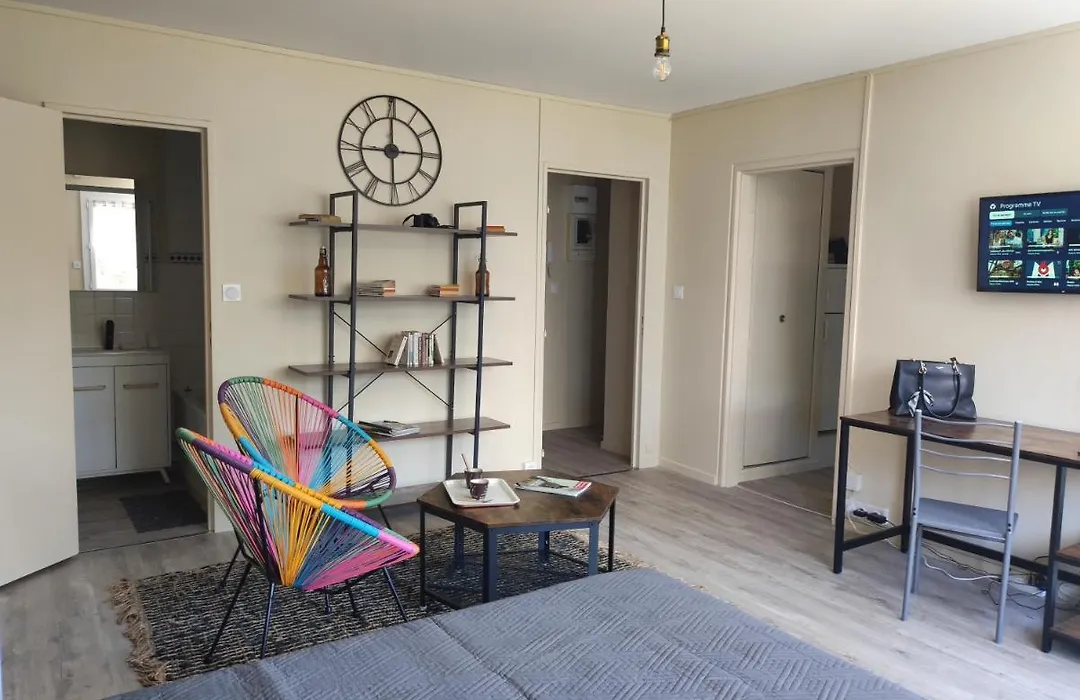 Studio - Meuble Tourisme, Trois Etoiles - 34 M2 Refait A Neuf- Residence-1