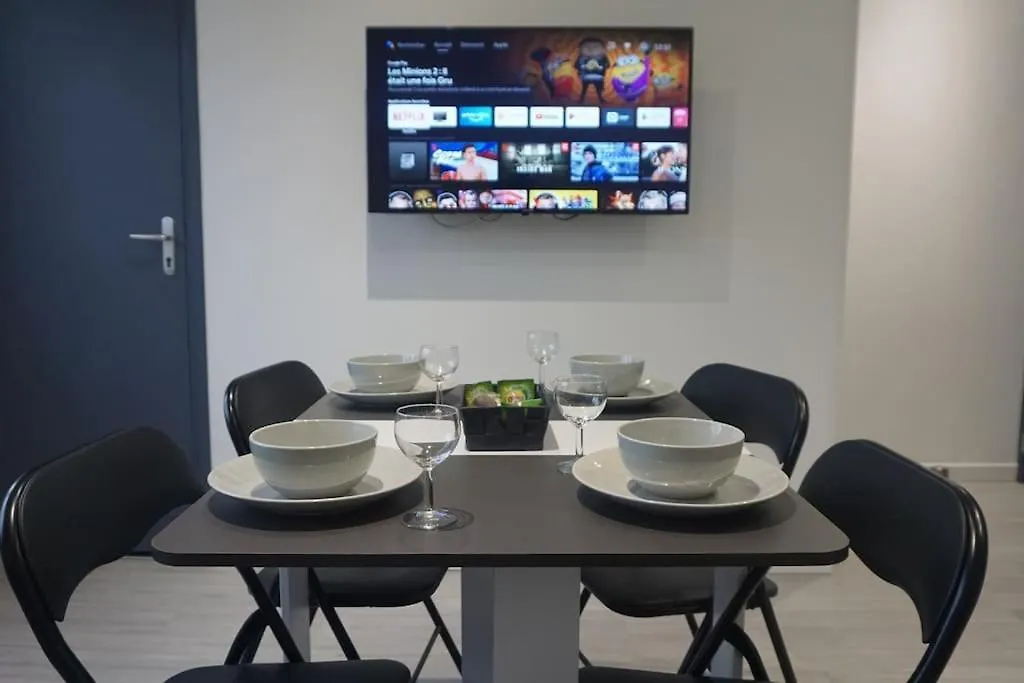 Cosy T2 Wifi Parking Proche Gare Centre Ville-1