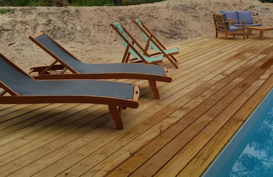 Maison 3 Etoiles, Piscine Chauffee, Acces Plage Privee, 12 Couchages, Proche Lac Et Foret - Fr-1-521-185-1