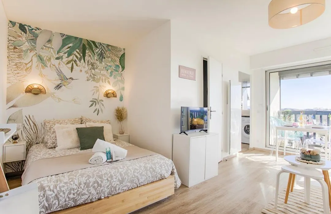 Appartement cosy avec vue imprenable sur Cabourg - accès direct plage - proche centre ville-1