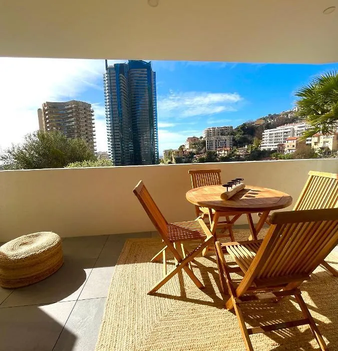 Luxueux Studio Neuf - Frontière Monaco - Piscine - Parking privé-1