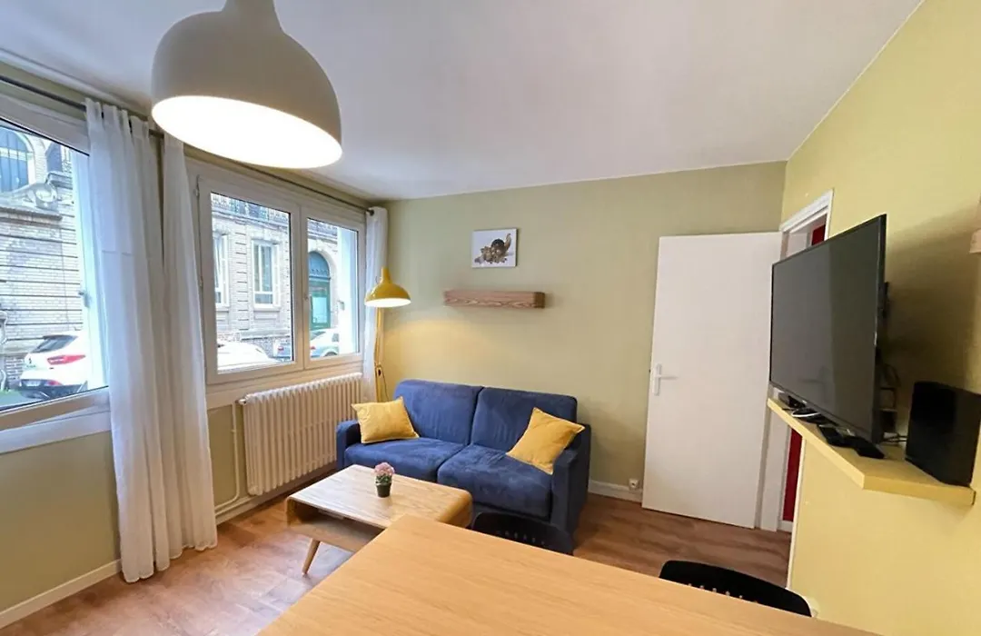 Appartement Cosy Feng Shui 4 Personnes Le Havre City Room-1