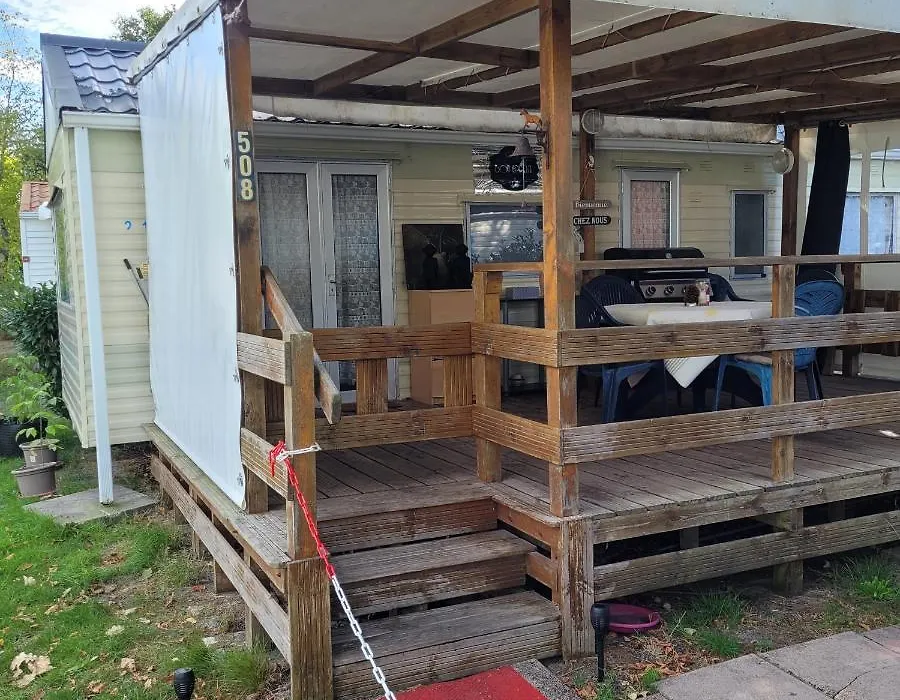 Mobil Home Dans Camping Mimizan-1