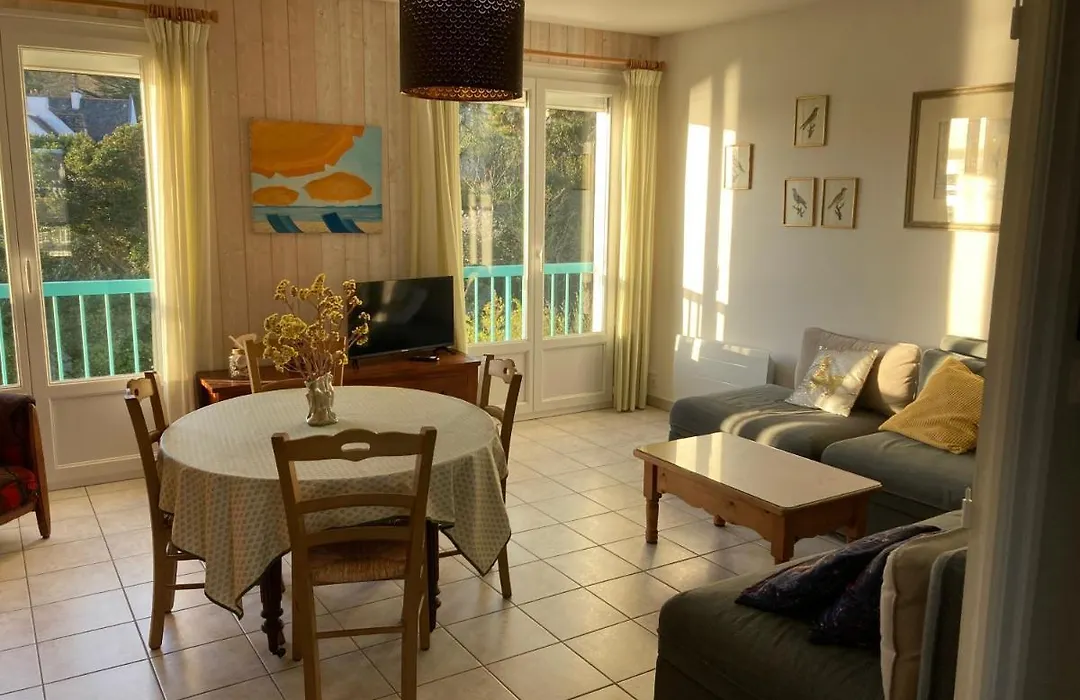 Appartement vue sur mer Morgat centre-1