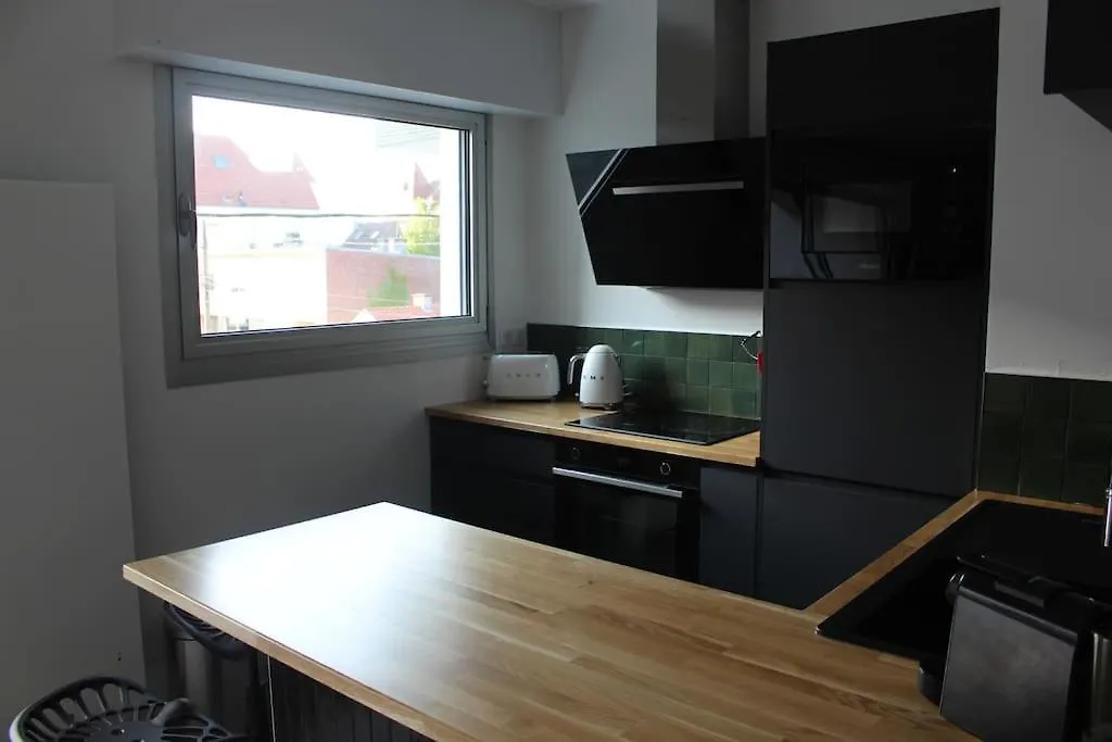 Appt 4 pers avec parking privé gratuit Le Touquet-1