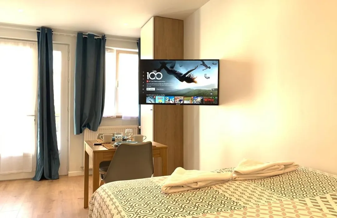 M2 Cosy Studio Rer Bc500M Orly 20 Min Netflix-1