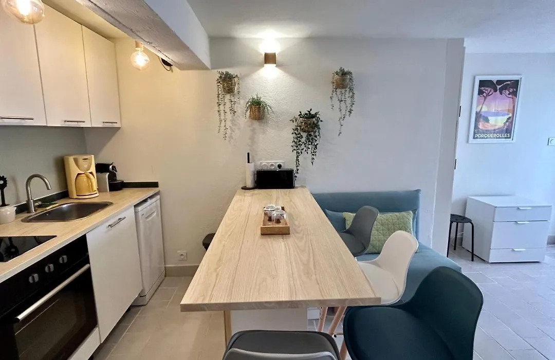 Île de Porquerolles, studio charmant, sans wifi-1