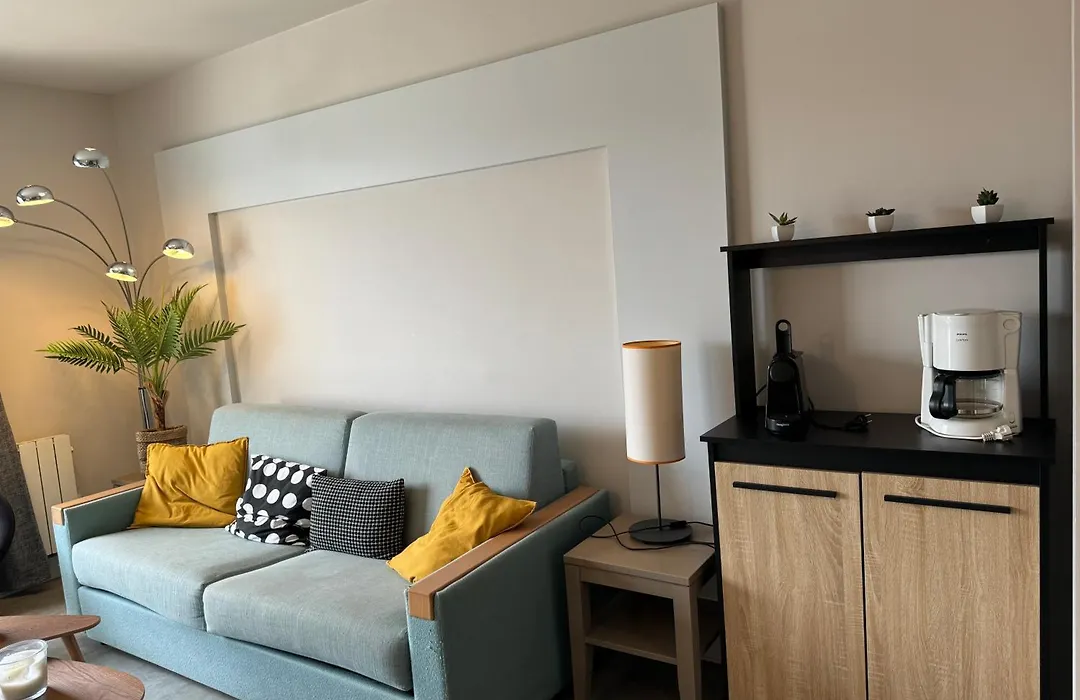 appartement vue mer 50m de la plage, WIFI gratuit-1
