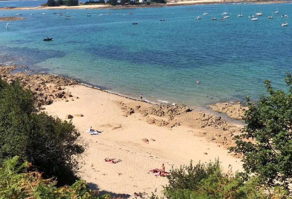 Appartement vue mer à 100m de la plage au centre de Carantec-1