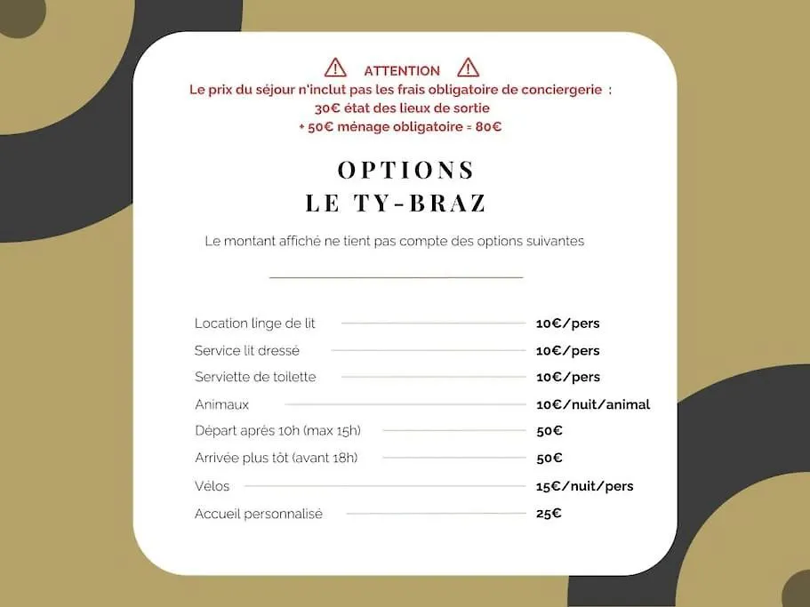 Ty-Braz 4Pers Vue Mer Terrasse Velo-1