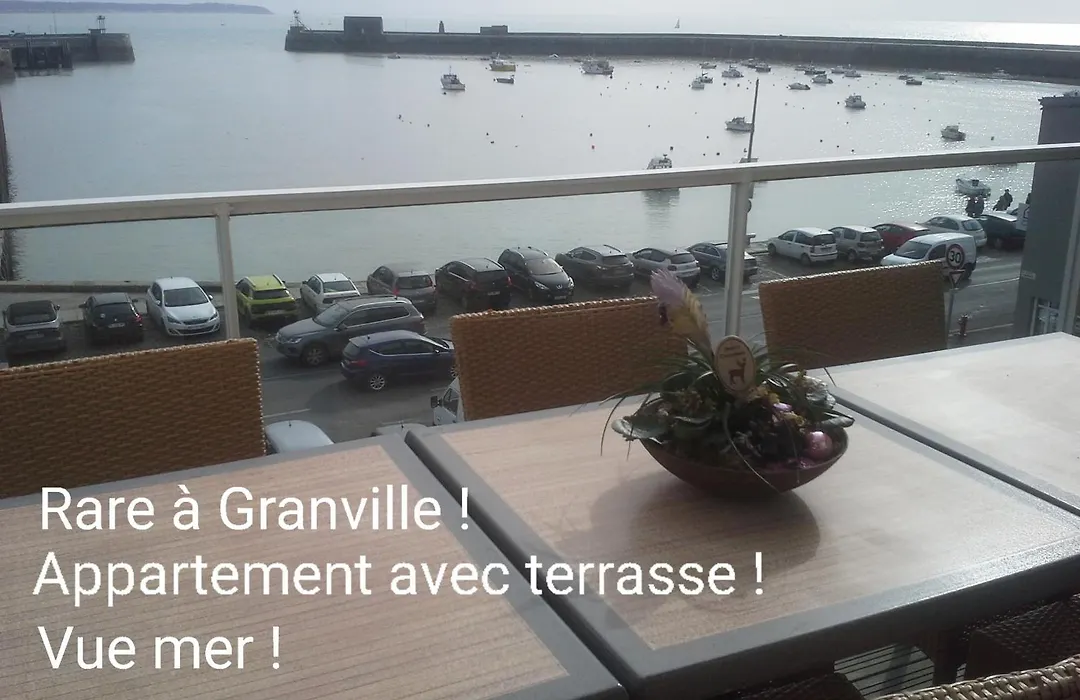 Rare à Granville! Appartement avec terrasse! Vue mer!-1