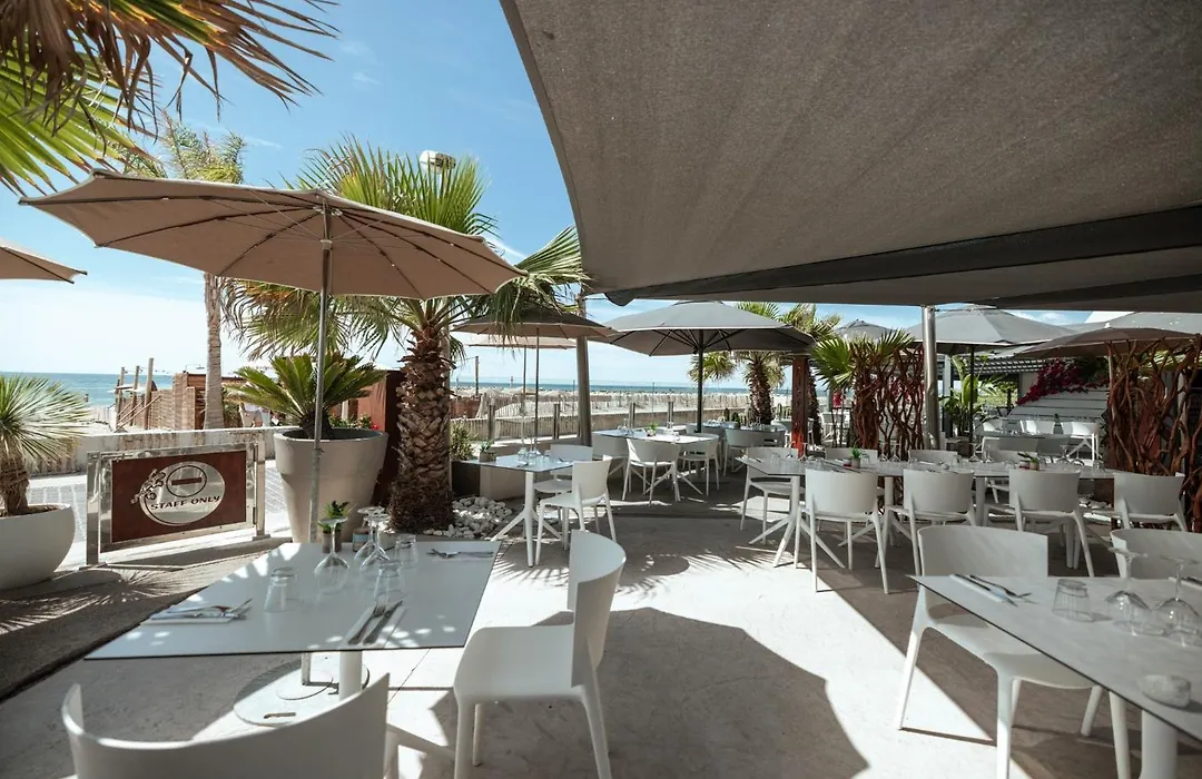 Appartement 1ere ligne piscine terrasse au bord de la plage front de mer avec 6 vélos-1