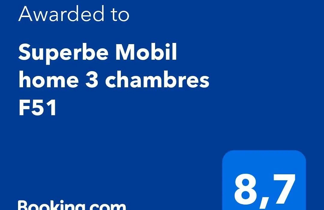 Superbe Mobil Home 3 Chambres F51-1